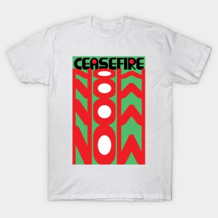 Ceasefire Now. T-Shirt